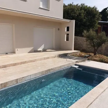 Semesterbostad Maison Independante Avec Piscine Privative Argelliers